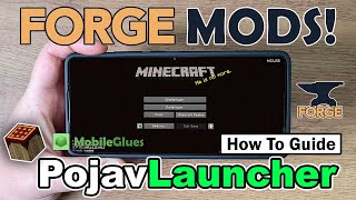 Download the video "How To Use Forge Mods PojavLauncher For Java Minecraft"
