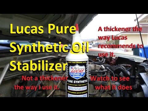 Lucas Pure Synthetic Oil Stabilizer