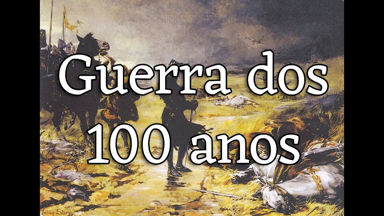A GUERRA DOS 100 ANOS: Joana d'Arc, Carlos VI o Louco, o bebê Henrique VI, Peste Negra. ENTENDA TUDO