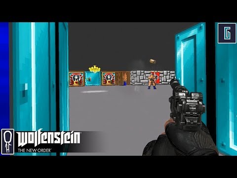 RETRO - Let's Play Wolfenstein The New Order [BLIND] - Part 6 - Gameplay Walkthrough