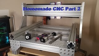 Homemade DIY CNC build Part 2 (Gantry)
