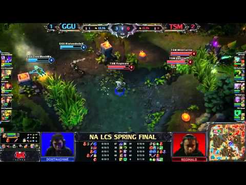 Team Solo Mid (TSM) vs Good Game University (GGU) (4/5) - League of Legends LCS 2013 Finals