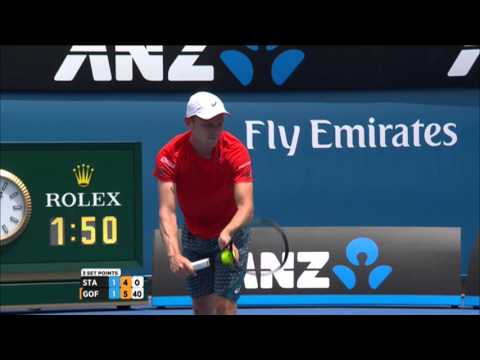 Sergiy Stakhovsky v David Goffin highlights (1R) | Australian Open 2016