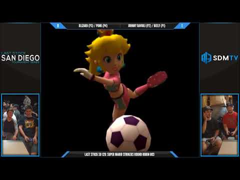 LSSD 129 - Blizard & Punk vs. Johnny Ravioli & Beely - Super Mario Strikers RR