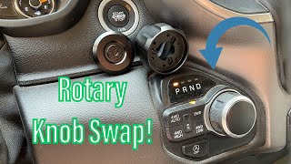 2019+ Ram 1500 Shift Knob Replace