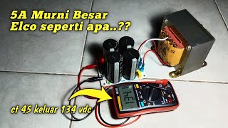 Download lagu Psu power ampli transformer 5 ampere ct 45 pure large | Transformer 5 ampere ct 45 how many elco ... mp3