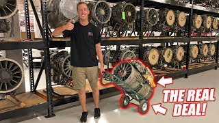WE'RE BUYING A REAL JET ENGINE... The Quest for a "Street Legal" Jet Car!