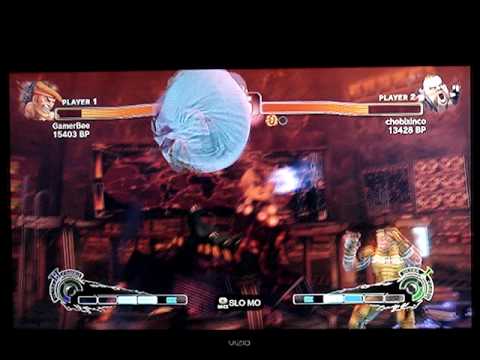 SSF4: GamerBee (Adon) vs Chobixinco (Rufus) - Japanese XBL Ranked