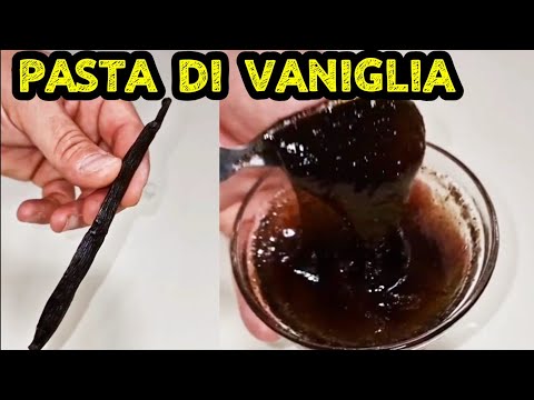 PASTA DI VANIGLIA SCIROPPO PER DOLCI -Dalla bacca di vaniglia originale con tutta la buccia 