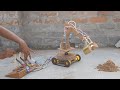 How To Make Hydraulic JCB From Cardboard Excavator At Home JCB
