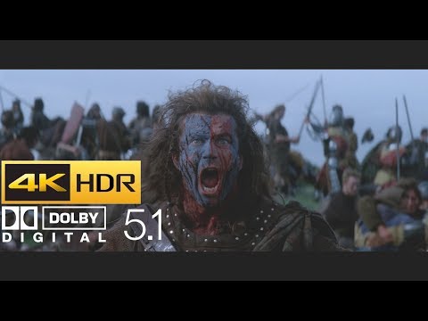 Braveheart - Battle of Stirling Infantry Charge (HDR - 4K - 5.1)