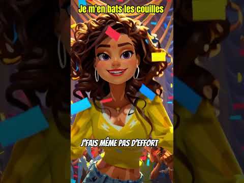 Je m'en bats les couilles_Clip +Paroles #music #song #love #lyrics #fouzia #karaoke