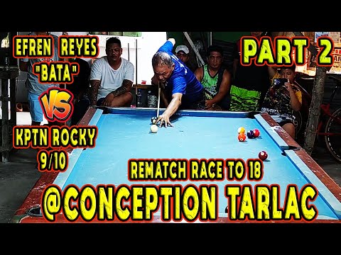 REMATCH (P2) EFREN  BATA  REYES vs. KPTN ROCKY 9/10 - RACE -18 | CONCEPCION TARLAC CITY
