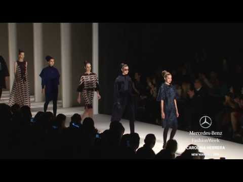 CAROLINA HERRERA: MERCEDES-BENZ FASHION WEEK Fall 2014 COLLECTIONS | MBFW