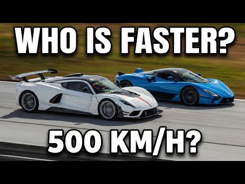 SSC Tuatara vs Hennessey Venom F5: The Ultimate American Hypercar Battle!