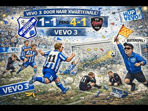 VEVO 3 - VIOD 4 - 1-1 (4-1 na Penals)