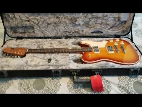 Fender Parallel Universe "Troublemaker" Tele -Iced Tea Burst- Unboxing & Demo - Christmas in July!