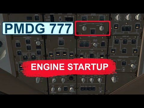 PMDG 777 Engine Start | Watch How Easy The Boeing 777 Startup is!
