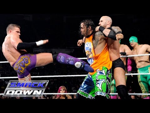 The Usos & New Day vs Los Matadores & Cesaro and Tyson Kidd: SmackDown, March 12, 2015