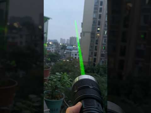 SG2552 25W 525nm Green Laser Pointer. #tech #lasers #laser #science #laserpointer #laserpen