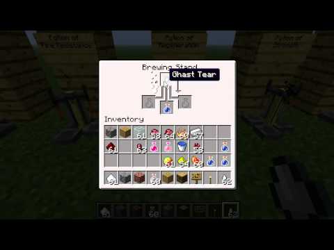 Minecraft All Potion Recipes and Ingredients