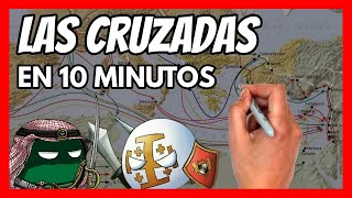✅La HISTORIA de las CRUZADAS en 14 minutos | La batalla por TIERRA SANTA