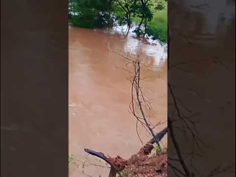 Cheia no Riacho em Pindaí-BA
