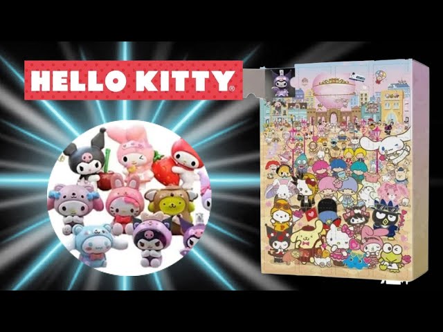 Vídeo relacionado con Hello Kitty - Pack de 6 Figuras, Acompaña a los Amigos de Hello Kitty en Sus Aventuras, Figuras Diferentes con Accesorios Únicos y Divertidos, para Niños a Partir de 4 años, Famosa (HKT11000)