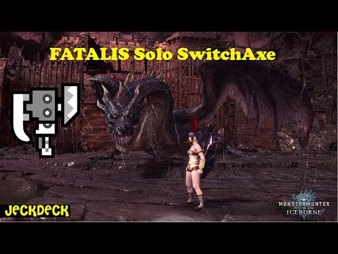 MHW Iceborne (PC) Fatalis SwitchAxe Solo