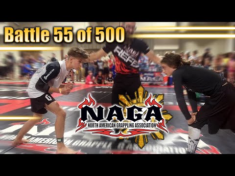 Battle 55 of 500 Ari Goes Pro [Tournament: NAGA North American Grappling Association Orlando 2023]