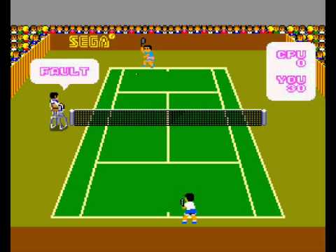 Sega Master System: Super Tennis