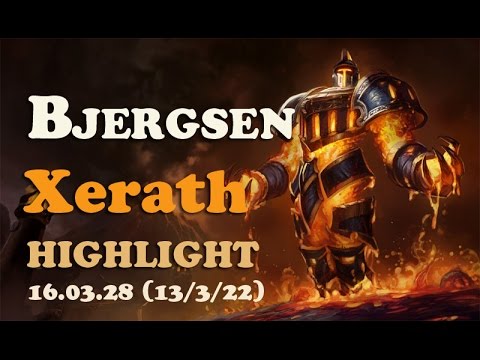 TSM Bjergsen Xerath One Game Highlights (13/3/22)