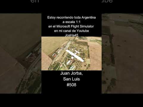 Comenten por donde quieren que pase 🇦🇷 #juanjorba #sanluis #argentina #microsoftflightsimulator