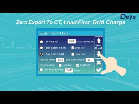 Deye Hybrid Inverter Quick Setup Guide Video