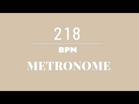 218 BPM Metronome