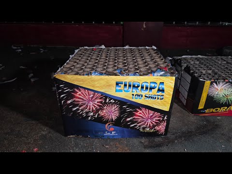 Europa 100 Shots by LF Fireworks - Fiesta ng San Roque 2026 🎉