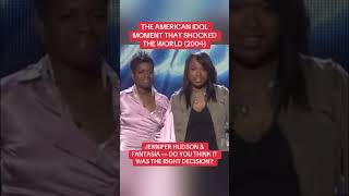 Who do you think should’ve gone home? #fantasia #jenniferhudson #americanidol #singing #idol #tvshow