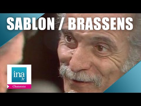 Jean Sablon et Georges Brassens "La chanson des rues" | Archive INA