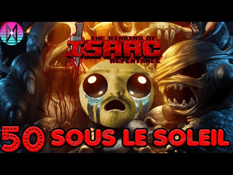 🟥 Isaac : Repentance - 0 to 100% -  Ep:50 - Challenge #44 Red Redemption - Souuuuus Le soleil !