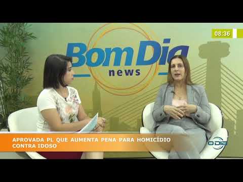 BOM DIA NEWS 03 10  Daniela Barros (Del. Titular da Delegacia do Idoso)