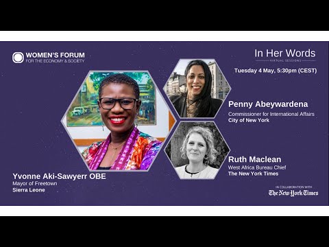 In Her Words – Mayor Yvonne Aki-Sawyerr