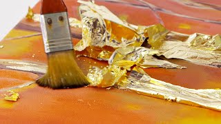 How to: add gold leaf to artworks