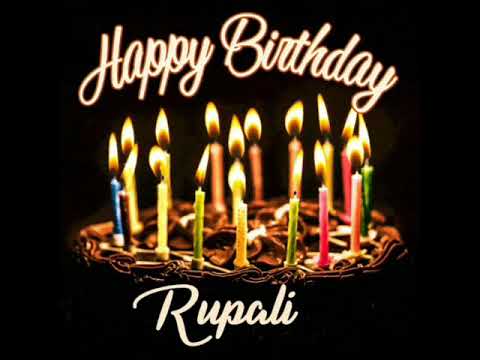 Birthday Song Rupali Happybirthday#Rupali#Janmdin#Enjoylife#