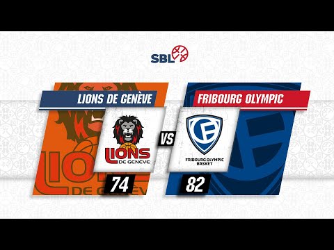 Lions de Genève vs. Fribourg Olympic - Game Highlights