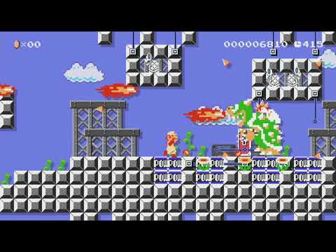 Cave Story-Boss Blitz (Part 2) by jason - SUPER MARIO MAKER - NO COMMENTARY 1bi