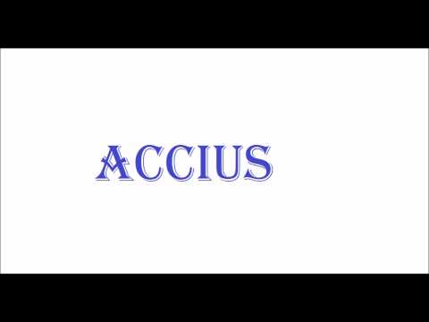 How To Pronounce ACCIUS