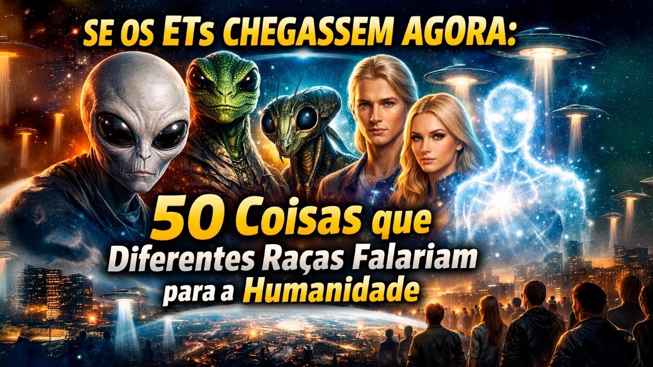SE OS ETs CHEGASSEM AGORA: 50 Coisas que Diferentes Raças Falariam para a Humanidade