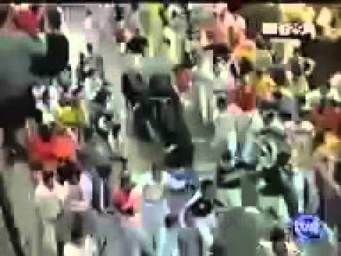July 10 2004 encierro with Dolores Aguirre bulls in Pamplona