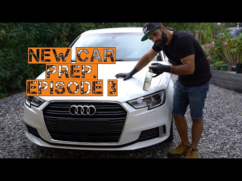 New car detailing E3 - How to Chemical and mechanical decontamination