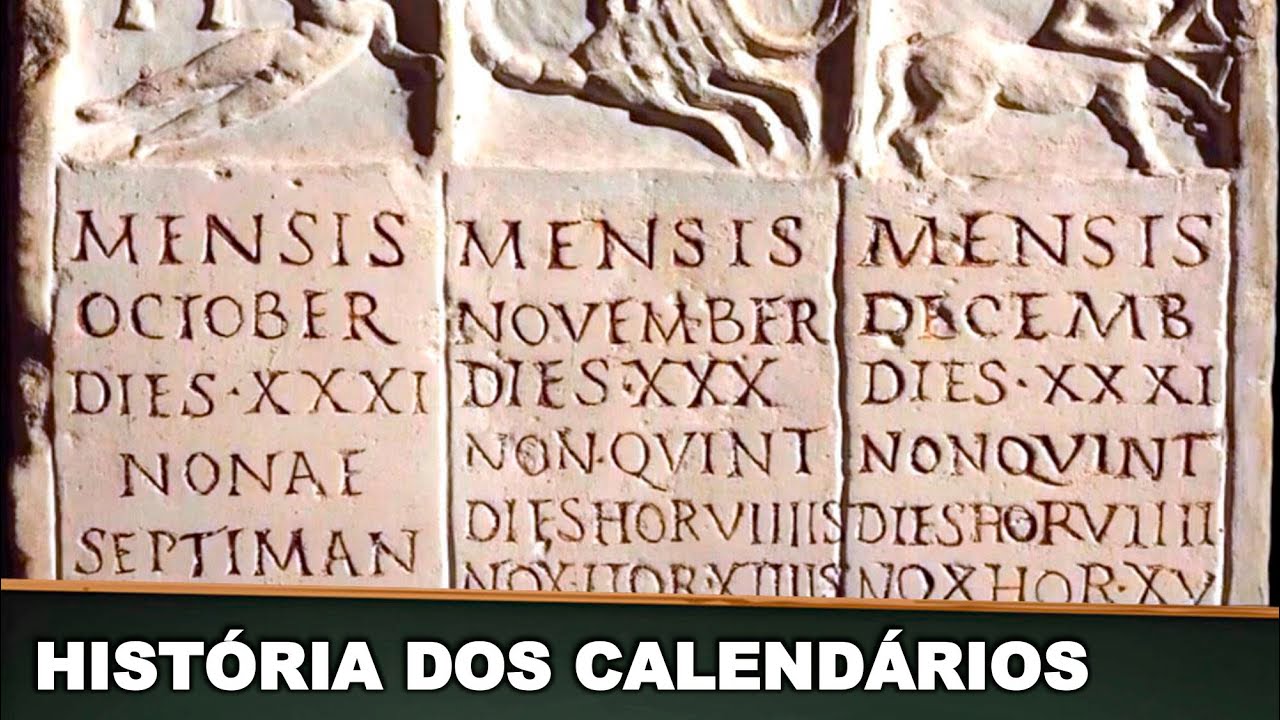 HISTÓRIA DOS CALENDÁRIOS